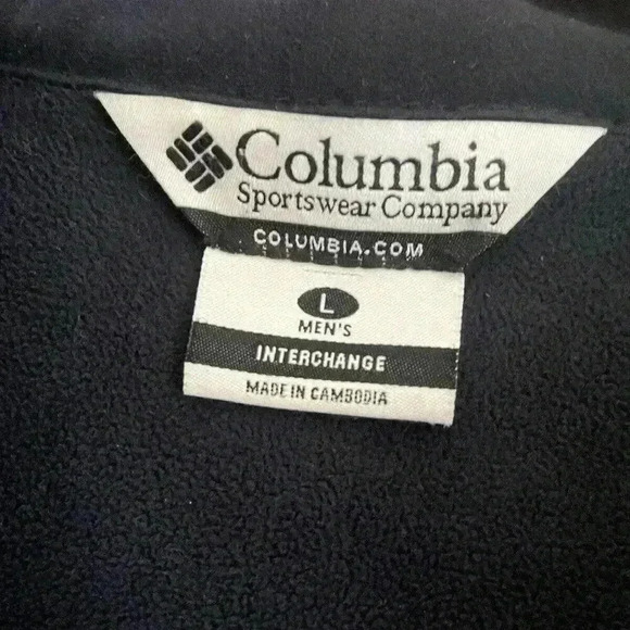Columbia,  Interchange‎  Omni-Shade, Full Zip  Fleece Jacket Size Large - Picture 2 of 9